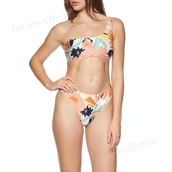 The Best Choice Roxy Swim The Sea Asymmetric Womens Bikini Top - -2