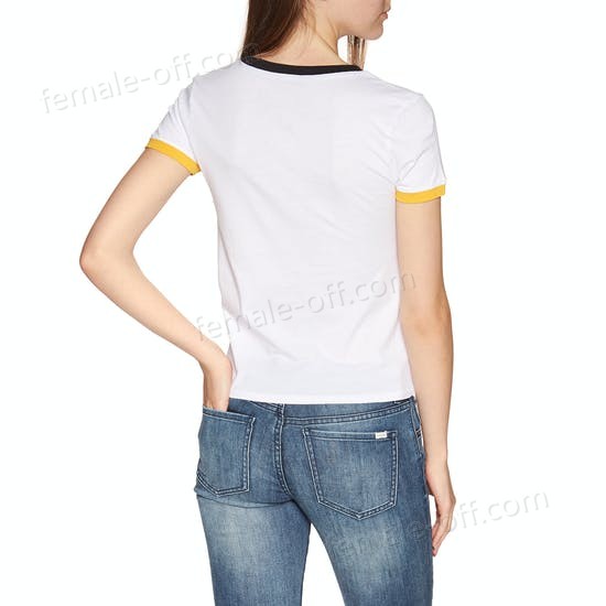 The Best Choice Volcom Go Faster Ringer Womens Short Sleeve T-Shirt - -1