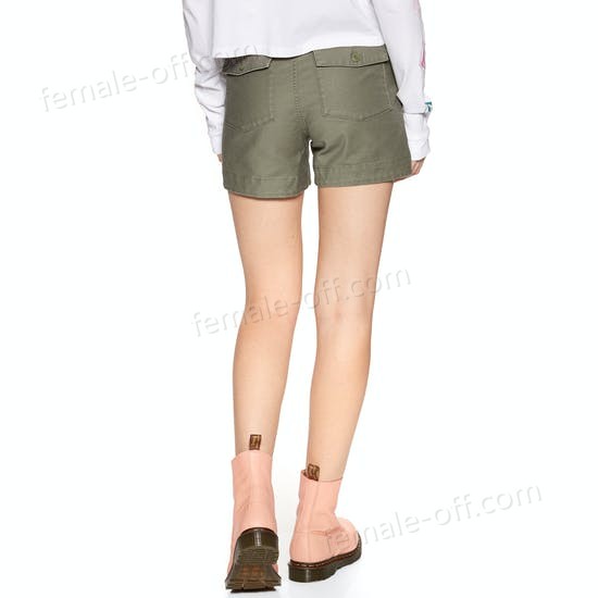 The Best Choice Volcom Army Whaler Womens Shorts - -1