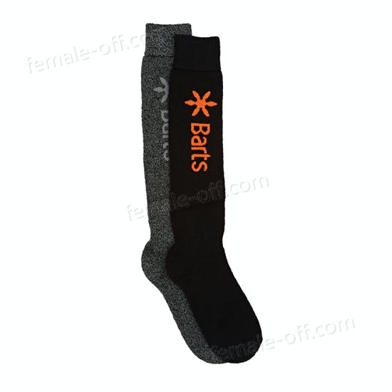 The Best Choice Barts Basic 2 Pack Snow Socks - -0