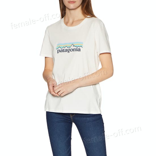 The Best Choice Patagonia Pastel P-6 Logo Organic Crew Womens Short Sleeve T-Shirt - -0