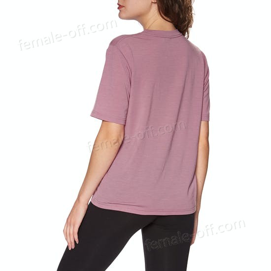 The Best Choice Mons Royale Suki Bf Short Sleeve Womens Base Layer Top - -1