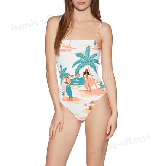 The Best Choice Roxy Printed Beach Classic One Piece Womens Swimsuit - -0