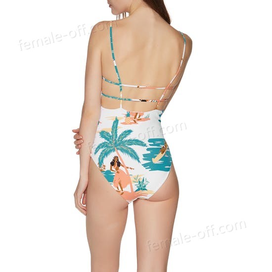 The Best Choice Roxy Printed Beach Classic One Piece Womens Swimsuit - -1