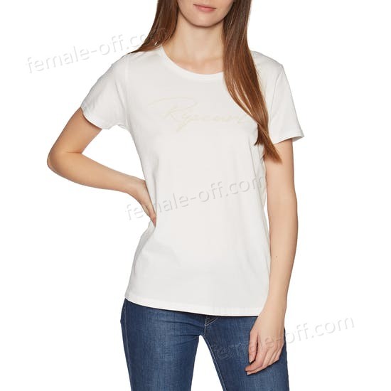 The Best Choice Rip Curl Freestyle Logo Womens Short Sleeve T-Shirt - -0