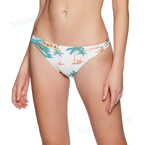 The Best Choice Roxy Printed Beach Classic Full Womens Bikini Bottoms - -0