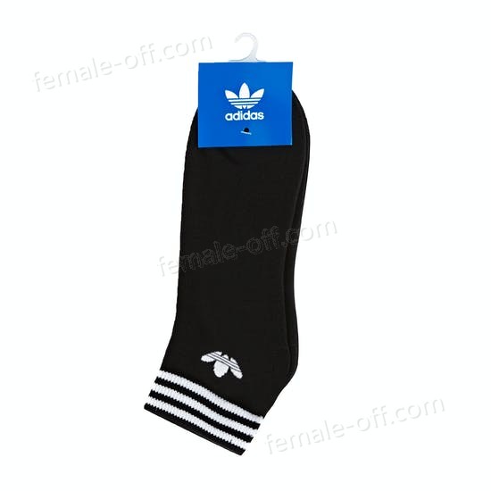 The Best Choice Adidas Originals Trefoil 3 Pack Ankle Fashion Socks - -2