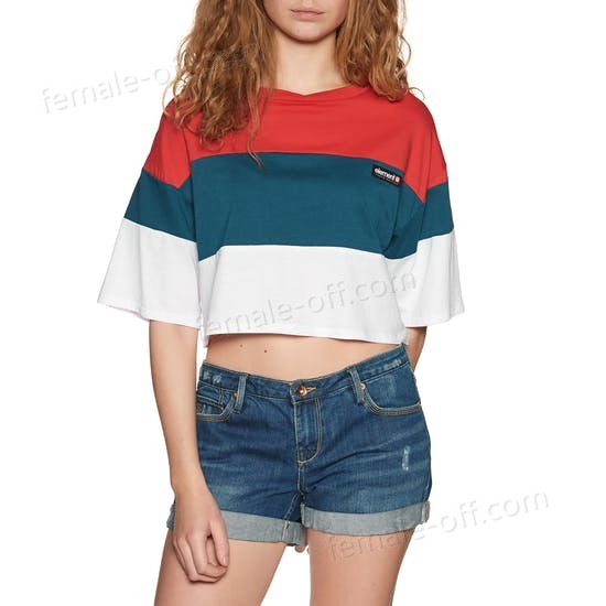 The Best Choice Element Tri Block Womens Short Sleeve T-Shirt - -0