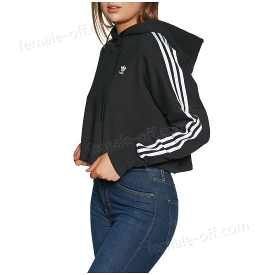 The Best Choice Adidas Originals Cropped Womens Pullover Hoody - -1