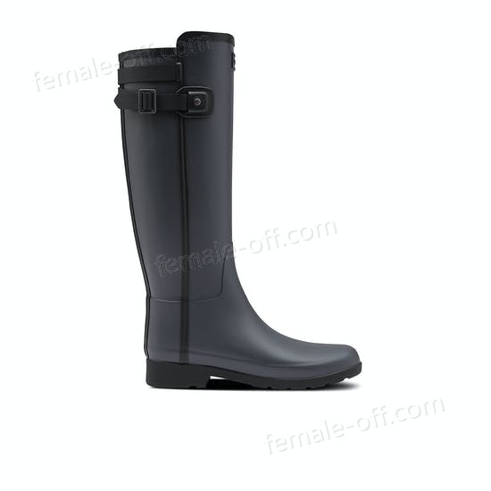 The Best Choice Hunter Refined Slim Fit Tall Contrast Womens Wellies - -1