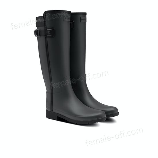 The Best Choice Hunter Refined Slim Fit Tall Contrast Womens Wellies - -0