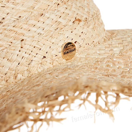 The Best Choice Seafolly Shadylady Fringed Beach Womens Hat - -2