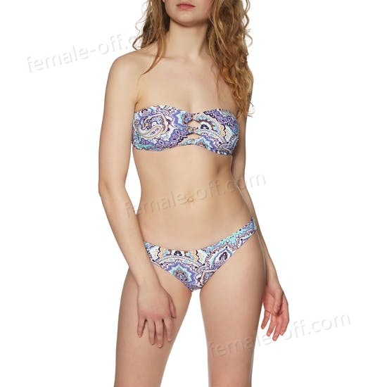 The Best Choice Seafolly Summerchintz Bandeau Bra Antigua Blue Womens Bikini Top - -2