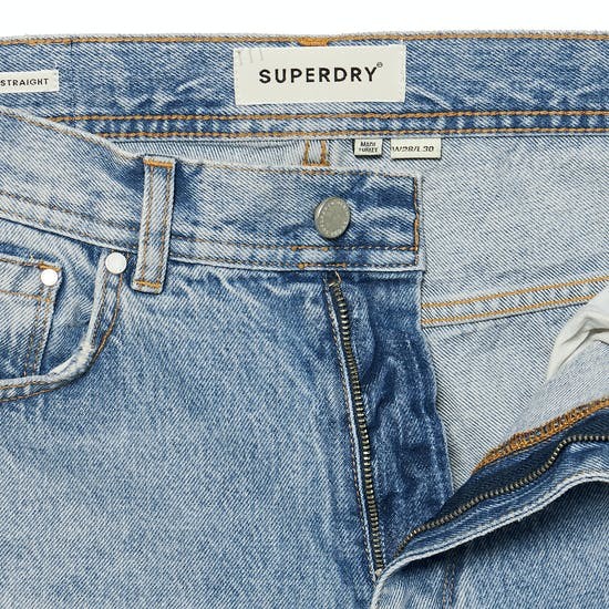 The Best Choice Superdry High Rise Straight Womens Jeans - -3