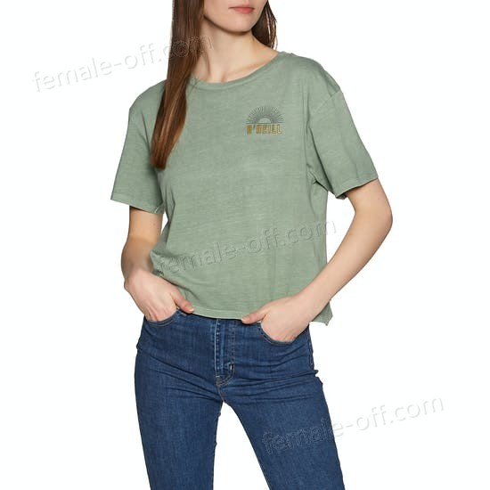 The Best Choice O'Neill Longboard Backprint Womens Short Sleeve T-Shirt - -1