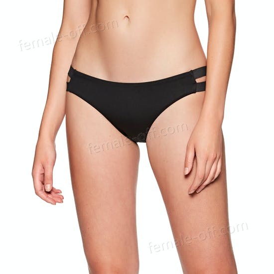 The Best Choice Nike Swim Onyx Flash Bonded Strappy Bikini Bottoms - -0