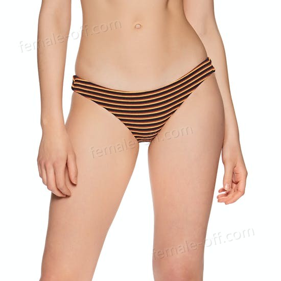 The Best Choice RVCA Bondi Stripe Medium Womens Bikini Bottoms - -0