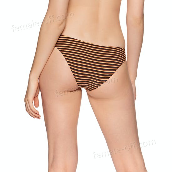 The Best Choice RVCA Bondi Stripe Medium Womens Bikini Bottoms - -1