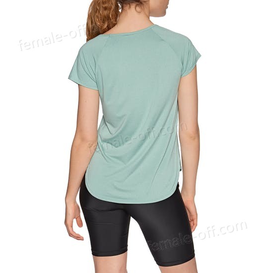 The Best Choice Roxy Fitness Keep Training Womens Short Sleeve T-Shirt - -1