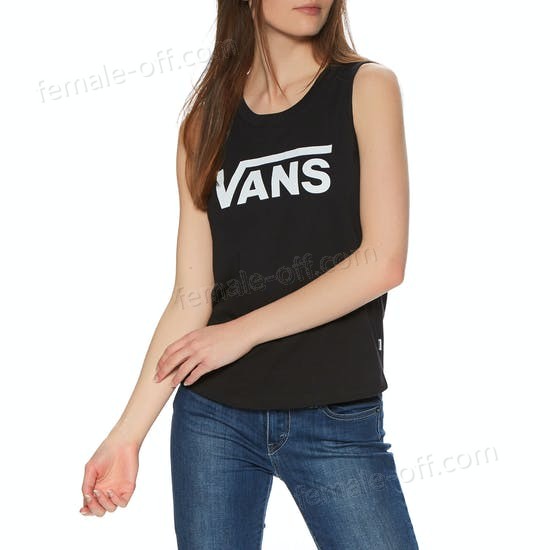 The Best Choice Vans Flying V Muscle Scoop Womens Tank Vest - -0