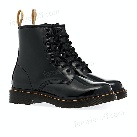 The Best Choice Dr Martens Vegan 1460 Patent Ankle Womens Boots - -4
