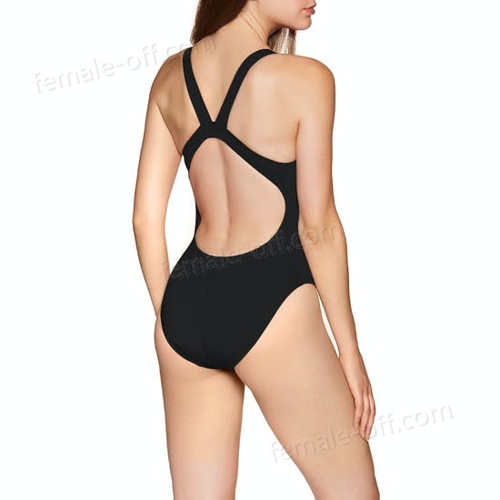The Best Choice Nike Swim Poly Solid Hydrastrong fast Back One Piece Swimsuit - -1