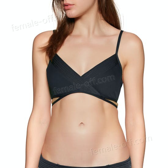 The Best Choice Seafolly Quilted Wrap Front Booster Bikini Top - -0