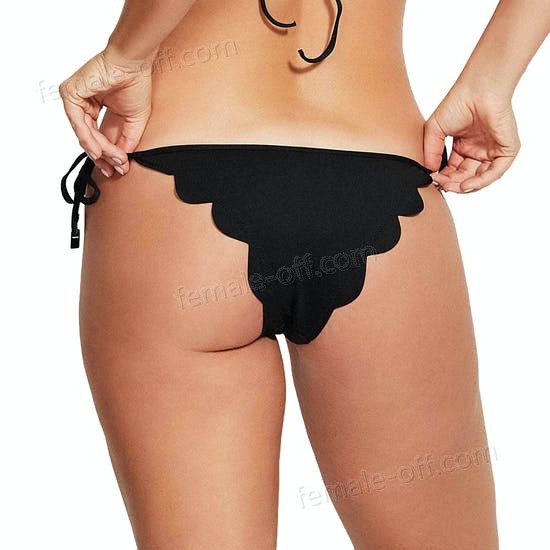 The Best Choice Seafolly Petal Edge Brazilian Tie Side Womens Bikini Bottoms - -2