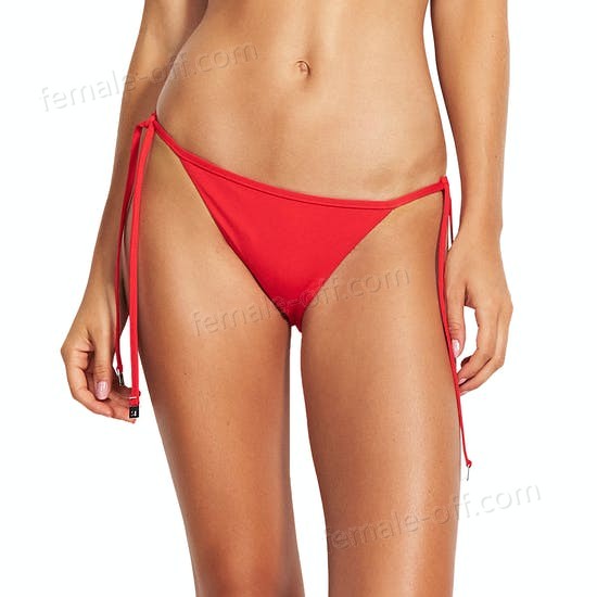 The Best Choice Seafolly Petal Edge Brazilian Tie Side Womens Bikini Bottoms - -0