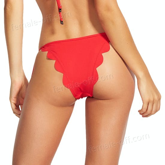 The Best Choice Seafolly Petal Edge Brazilian Tie Side Womens Bikini Bottoms - -1