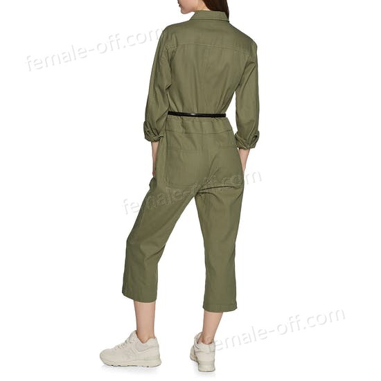 The Best Choice Brixton Melbourne Crop Overall Womens Jumpsuit - -2