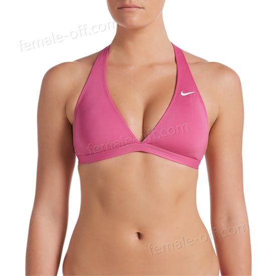 The Best Choice Nike Swim Essential Tie Back Bikini Top - -0