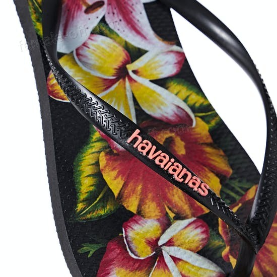 The Best Choice Havaianas Slim Floral Womens Flip Flops - -3