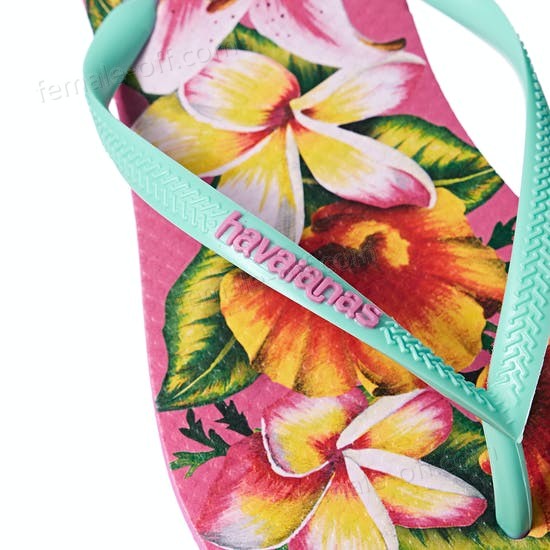 The Best Choice Havaianas Slim Floral Womens Flip Flops - -4