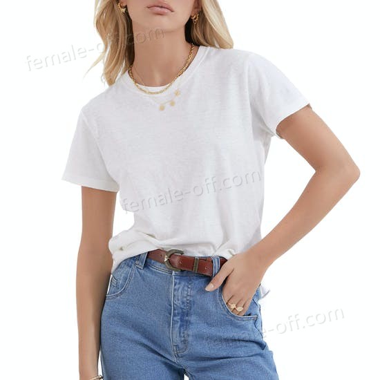 The Best Choice Afends Hemp Basics Womens Short Sleeve T-Shirt - -0