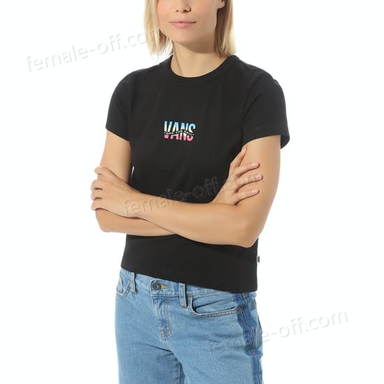 The Best Choice Vans Kriss Ten Womens Short Sleeve T-Shirt - -0