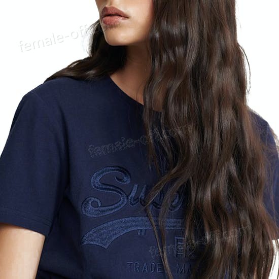 The Best Choice Superdry Vl Tonal Embroidery Entry Womens Short Sleeve T-Shirt - -2