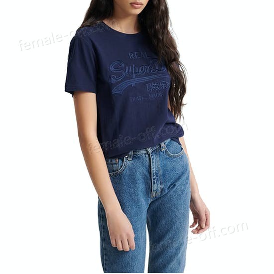 The Best Choice Superdry Vl Tonal Embroidery Entry Womens Short Sleeve T-Shirt - -0