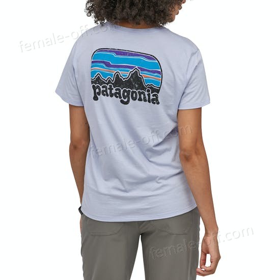 The Best Choice Patagonia Fitz Roy Far Out Organic Crew Pocket Womens Short Sleeve T-Shirt - -0