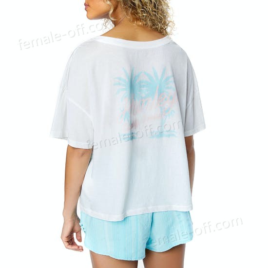 The Best Choice Hurley Quepos Flouncy Womens Short Sleeve T-Shirt - -0