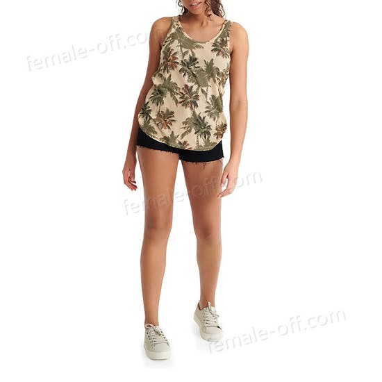 The Best Choice Superdry Desert Linen Womens Tank Vest - -4
