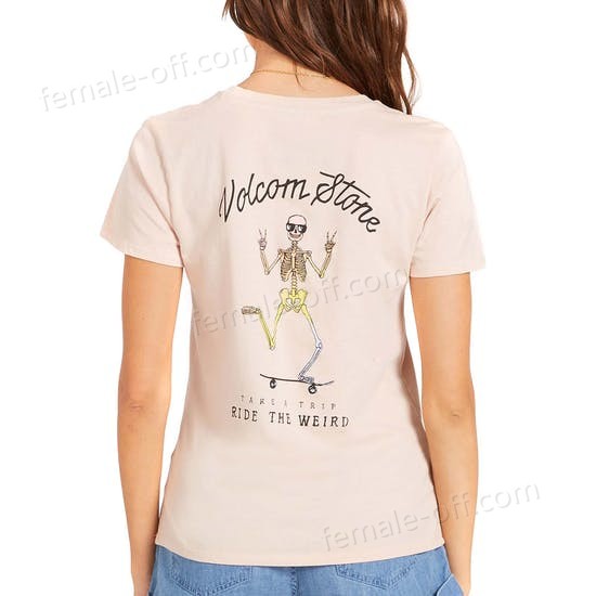 The Best Choice Volcom Stoked On Stone Womens Short Sleeve T-Shirt - -0