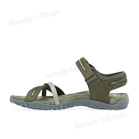 The Best Choice Merrell Terran Cross II Leather Womens Sandals - -1
