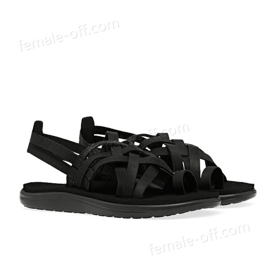 The Best Choice Teva Voya Strappy Leather Womens Sandals - -7