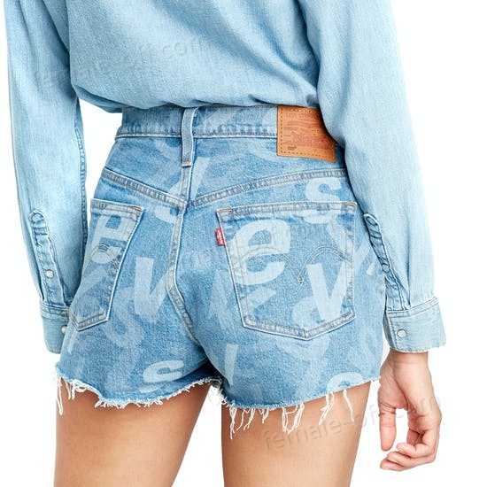 The Best Choice Levi's 501 High Rise Womens Shorts - -6
