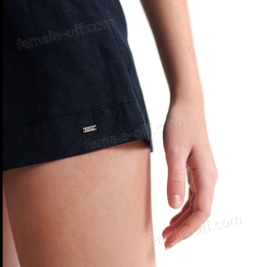 The Best Choice Superdry Eden Linen Womens Shorts - -3