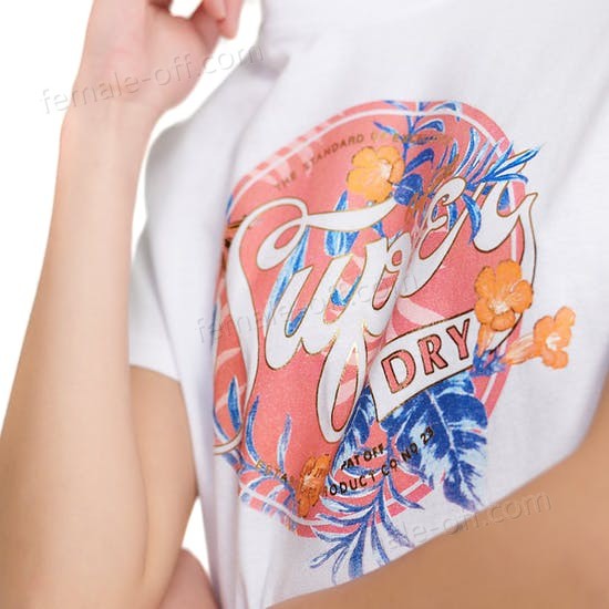 The Best Choice Superdry Soda Tropical Entry Womens Short Sleeve T-Shirt - -2