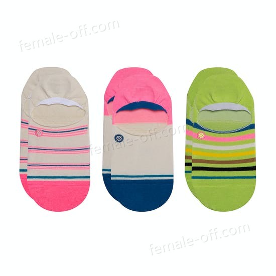 The Best Choice Stance Treaty 3 Pack Womens Fashion Socks - -0