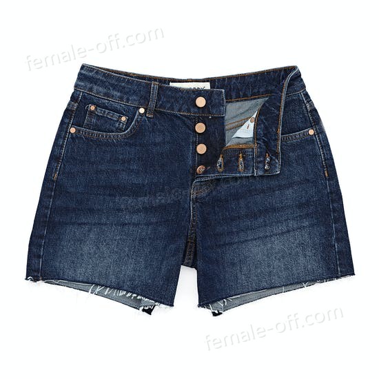 The Best Choice Superdry Denim Mid Length Womens Shorts - -1