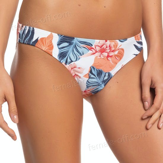 The Best Choice Roxy Printed Beach Classic Womens Bikini Bottoms - -4